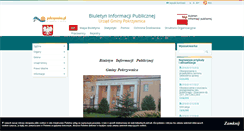 Desktop Screenshot of bip.pokrzywnica.pl